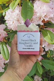 Sweet Black Raspberry and Vanilla Soap