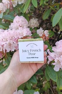 Juicy French Pear Goats Milk Soap